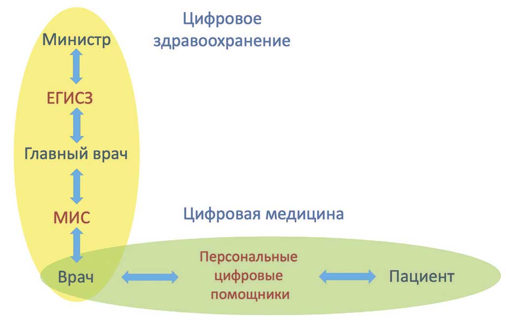 Направления развития цифровой трансформации здравоохранения